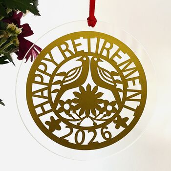 Glass Sun Catcher Retirement Gift, 3 of 12