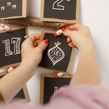 Reusable Hand Crafted Advent Calendar, 3 of 9