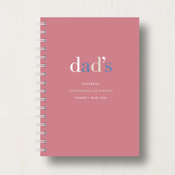 Personalised Dad's Journal Or Notebook, 7 of 7