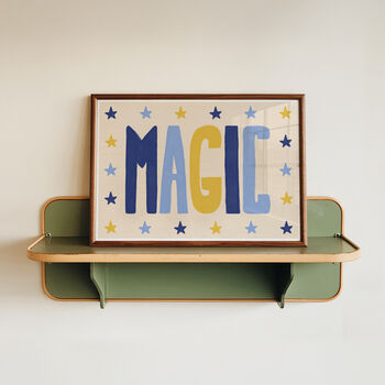 Magic Colourful Nursery Wall Art Print, 7 of 9