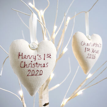 Personalised Baby's First Christmas Decoration Gift, 6 of 12