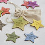 I Love You Because Personalised Star Message Tokens, thumbnail 1 of 5