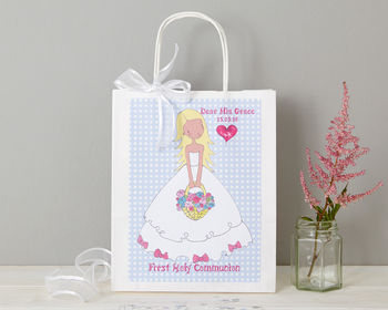 Personalised First Communion Gift Bag, 5 of 9