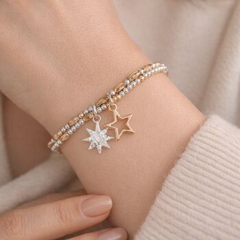 40th Birthday Star Charm Bracelet, 3 of 5
