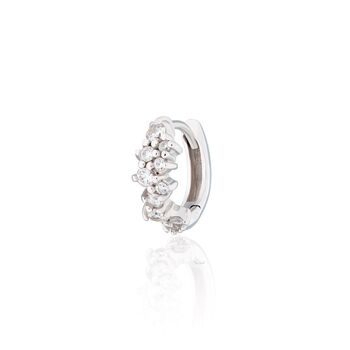 Stardust Single Cartilage Hoop Earring, 7mm, 3 of 7