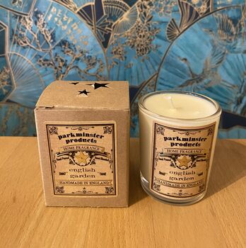 English Garden Small Soy Wax Votive Candle, 2 of 3