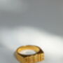 Custom Flat Name Personalised Ring, thumbnail 8 of 8