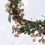 Copper Mistletoe LED Christmas Wreath, thumbnail 6 of 9