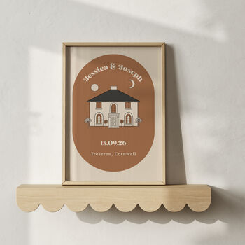 Wedding Venue Personalised Print, 6 of 12