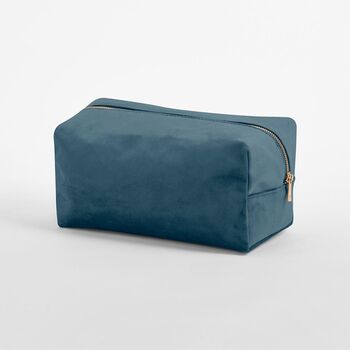 Bridesmaid Velvet Toiletry And Accessory Case, 9 of 10