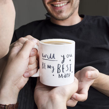 'Will You Be My Best Man' Mug, 3 of 7