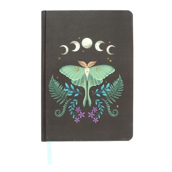 Luna Moth A5 Notebook, 3 of 4