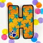 Letter H Sew On Patch, thumbnail 1 of 3
