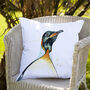 Inky Penguin Outdoor Cushion For Garden Furniture, thumbnail 5 of 8