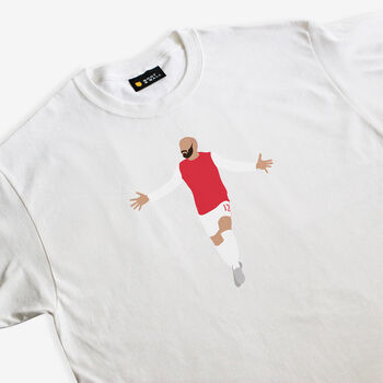 Thierry Henry 12 Arsenal T Shirt, 4 of 4
