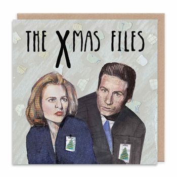 The Xmas Files X Files Christmas Card, 4 of 4