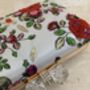 Rectangle Rose Floral Women's Clutch Bag, thumbnail 2 of 7