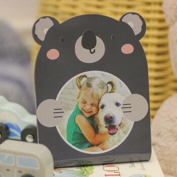 Personalised Koala Bear Kids Room Photo Frame, 2 of 2