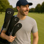 Personalised Golf Head Covers – Father’s Day Gift, thumbnail 1 of 2