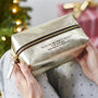 Personalised Secret Message Wash Bag For Women, thumbnail 4 of 6