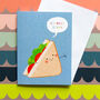 Mini Sandwich Greetings Card, thumbnail 3 of 4