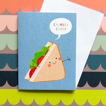 Mini Sandwich Greetings Card, 3 of 4