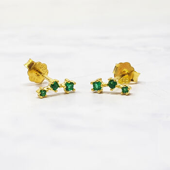 May Birthstone Emerald Earrings Gift Set For Her, 6 of 9