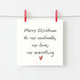 Merry Christmas To My Soulmate, My Love Card, thumbnail 1 of 4