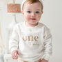 The 'One And Only' 1st Birthday Sweatshirt, thumbnail 1 of 11
