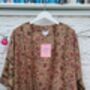 Upcycled Sari Kimono Jacket, thumbnail 2 of 8