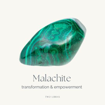 Malachite Crystal Bracelet A Gift For Protection, 5 of 5