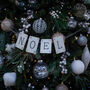 Noel Vintage Christmas Bunting, thumbnail 1 of 4