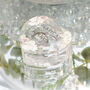 Blush Flowers Acrylic Heart Wedding Ring Box, thumbnail 4 of 4