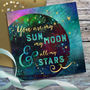 'You Are My…' Moon And Stars Card, thumbnail 1 of 2