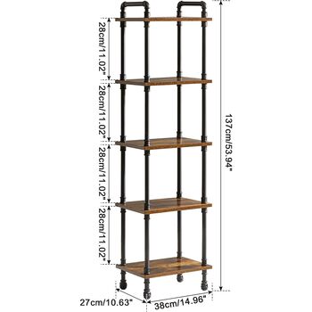 Ladder Shelf Storage Shelves Bookshelf Shelving Unit, 12 of 12