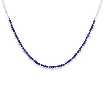 Salus Lapis Lazuli Gemstone Necklace, 3 of 6