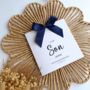 To My Son On Your Wedding Day Card, Luxury Bow Wedding Couple Card, thumbnail 2 of 4