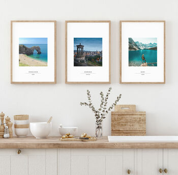 Set Of Three Personalised Family Photos Prints, 8 of 10
