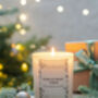 Christmas Candle A Choice Of Scents, thumbnail 2 of 2