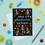 Any Age Bike Birthday Card, Boys Age Birthday Card, Kids, thumbnail 1 of 8