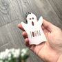 Personalised Ghost Christmas Tree Decoration, thumbnail 6 of 8