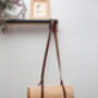 Cotton Beach And Yoga Towel And Leather Carrier Strap, thumbnail 4 of 11
