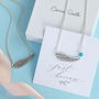 Personalised Angel Wing Necklace, thumbnail 2 of 10