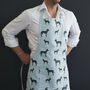 Organic Lurcher Tea Towel – A Delightful Gift For Dog Lovers, thumbnail 3 of 12