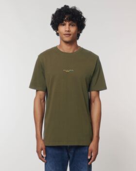 Custom Flag 100% Organic Cotton Men's T Shirt, 6 of 8