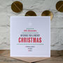 Personalised Hashtag Christmas Card, thumbnail 2 of 7