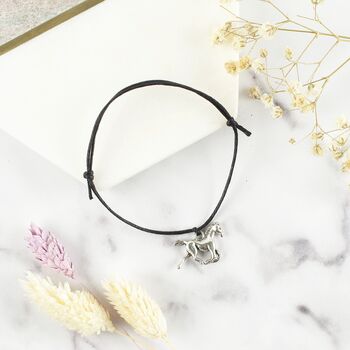 Life Is A Ride Motivational Horse Wish Bracelet, 3 of 4