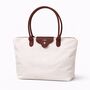 Personalised Nylon Embossed Cambridge Tote Shoulder Bag, thumbnail 2 of 3