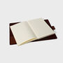 Personalised Premium Leather Notebook With Pen Holder, thumbnail 7 of 10