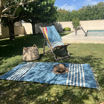 Personalised Beach Towel Set, 2nd Anniversary Gift Set, 6 of 7